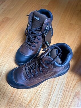 Reebok Men’s Leather Work Boots